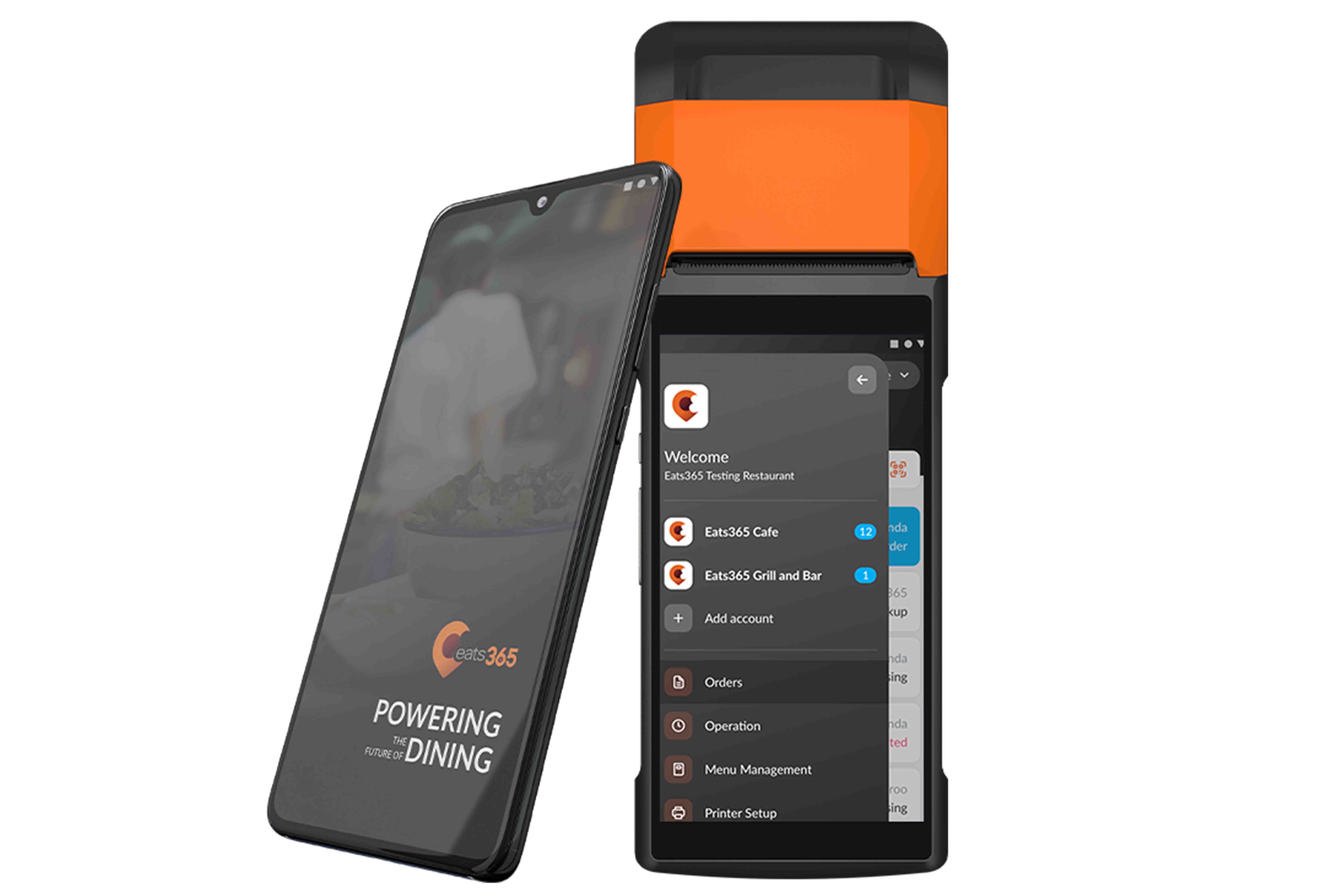 Eats365 Biz 相關模組展示圖