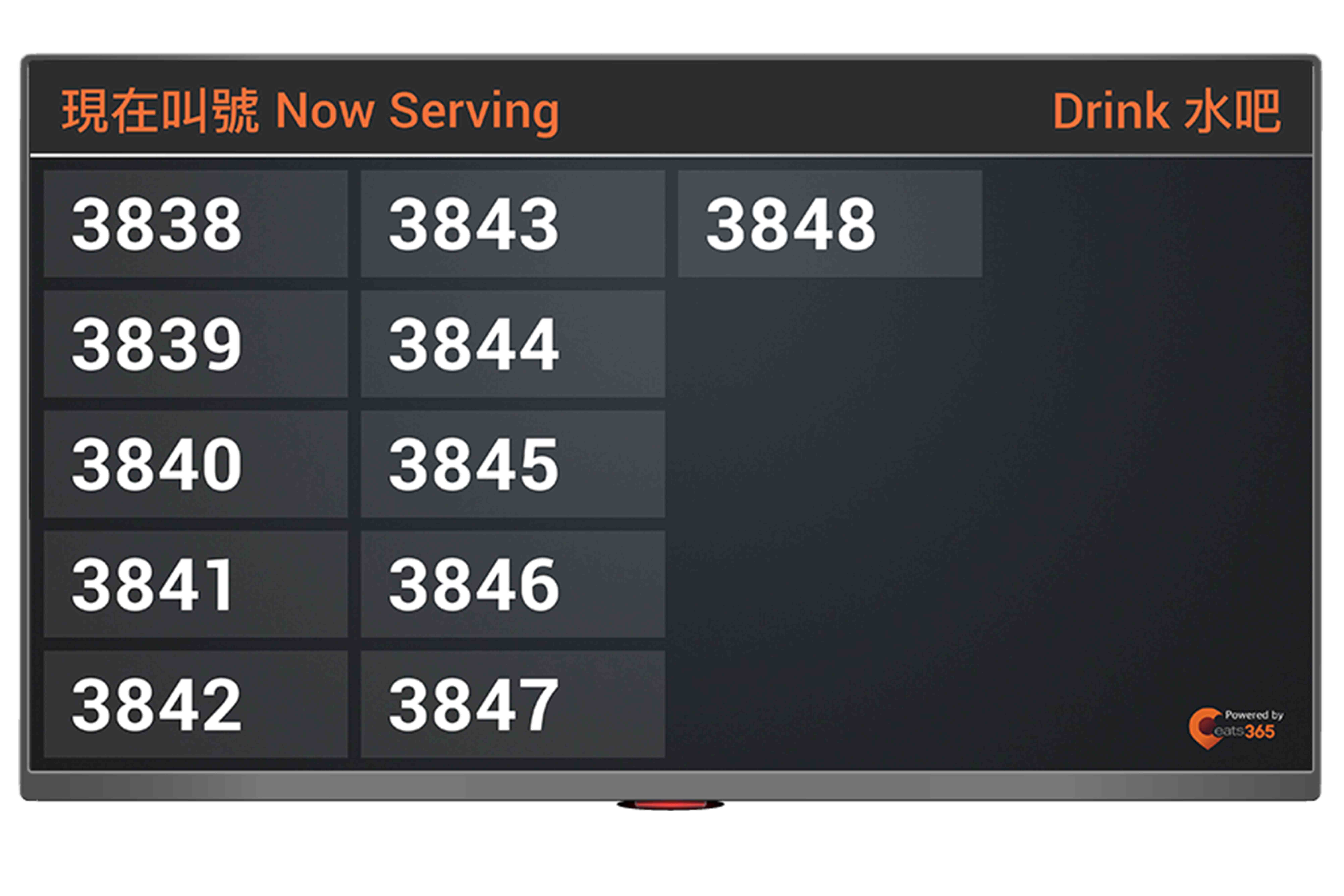 取餐叫號顯示系統 產品展示圖